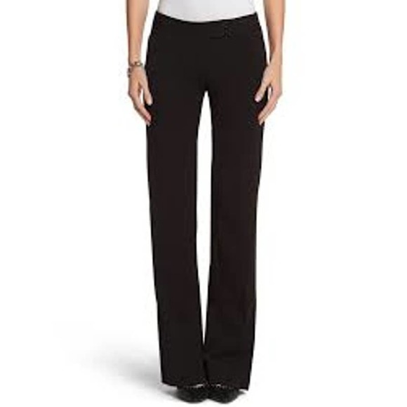 White House Black Market Pants - WHBM NEW Black Career Dress Modern Boot 2 XS